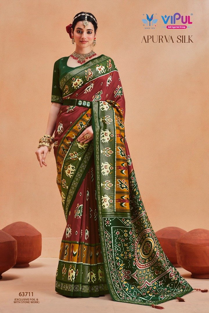 Vipul Fashion Apurva Silk 63702-63719 Series 10