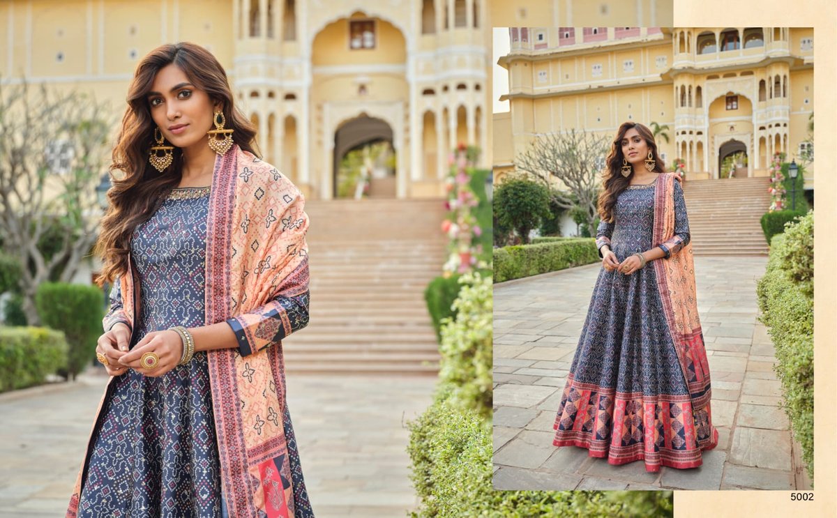 Virasat Gowns Rathrani 5001-5005 Series 2