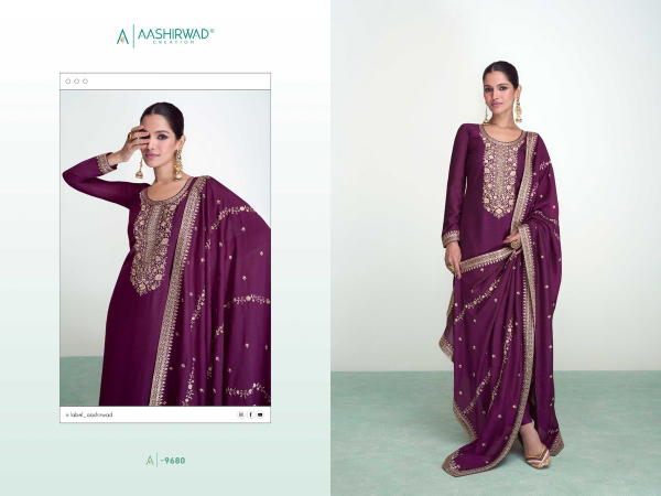 Aashirwad Creation Syra 9680-9684 Series