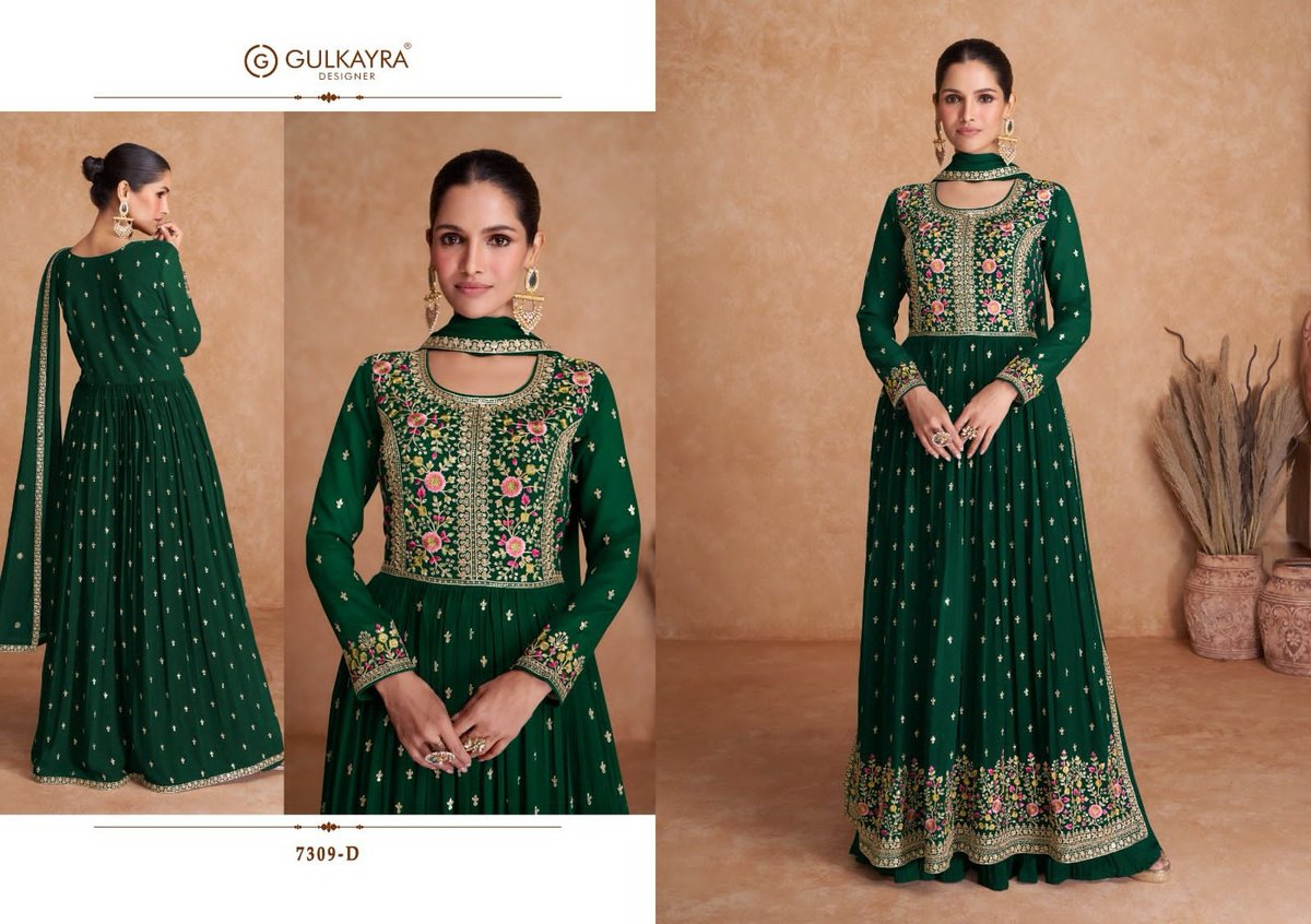 Gulkayra Designer Saawan 7309 Colors 4