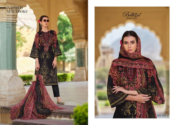 BELLIZA DESIGNER GUZARISH VOL-9 922-001 TO 922-008