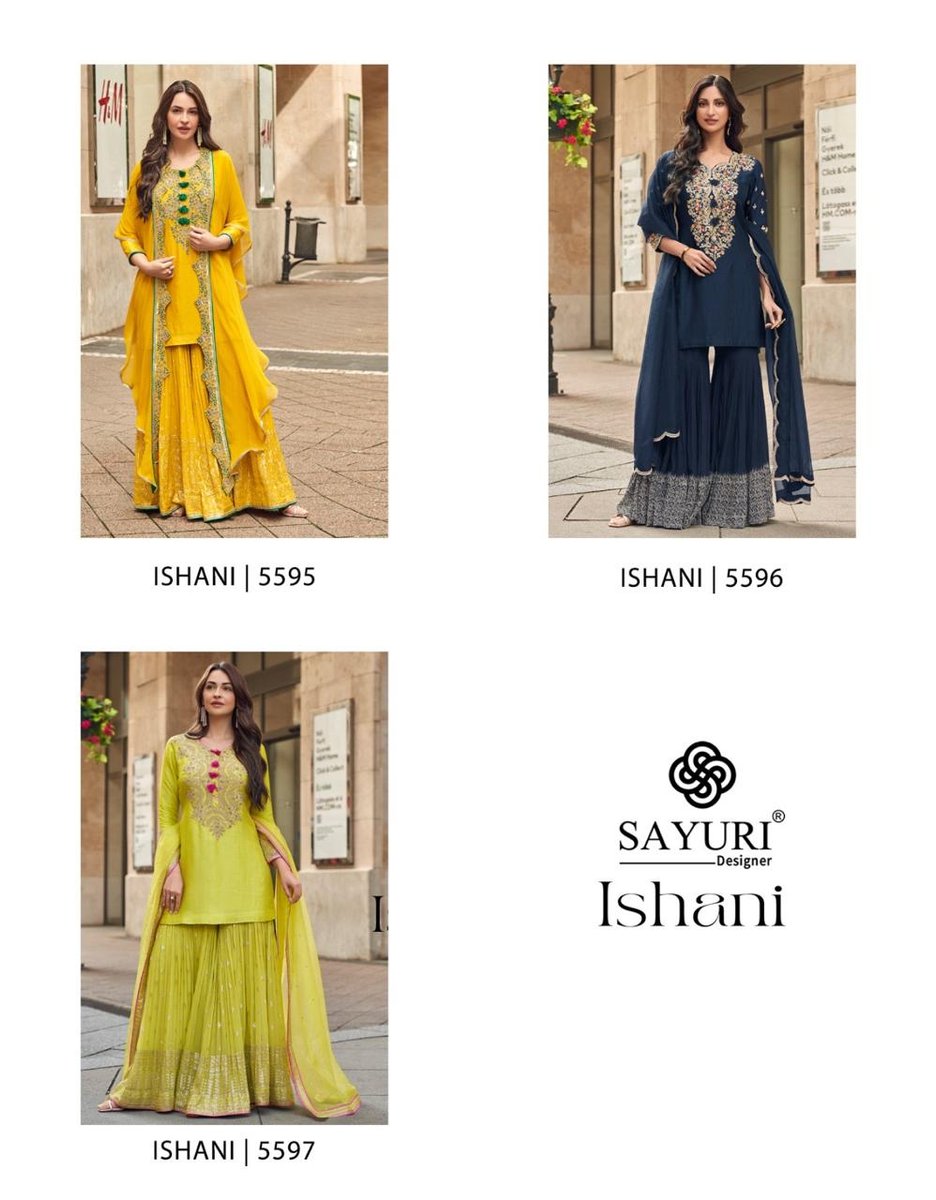 SAYURI DESIGNER ISHANI 5595-5597 4
