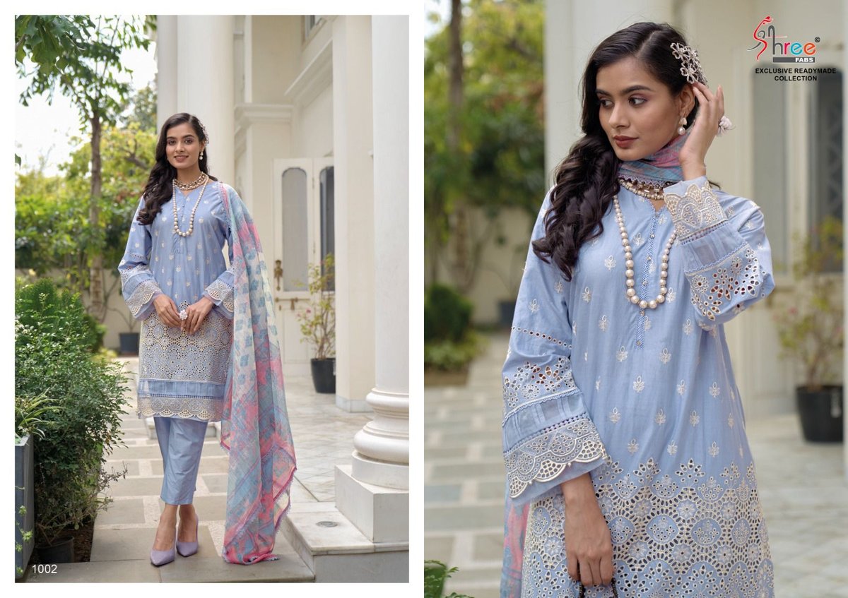 SHREE FABS MARIYA.B EXCLUSIVE READYMADE COLLECTION 1001 TO 1004 2