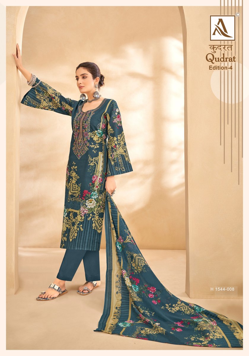 ALOK SUIT QUDRAT - 4 H-1544-001 TO H-1544-008 8
