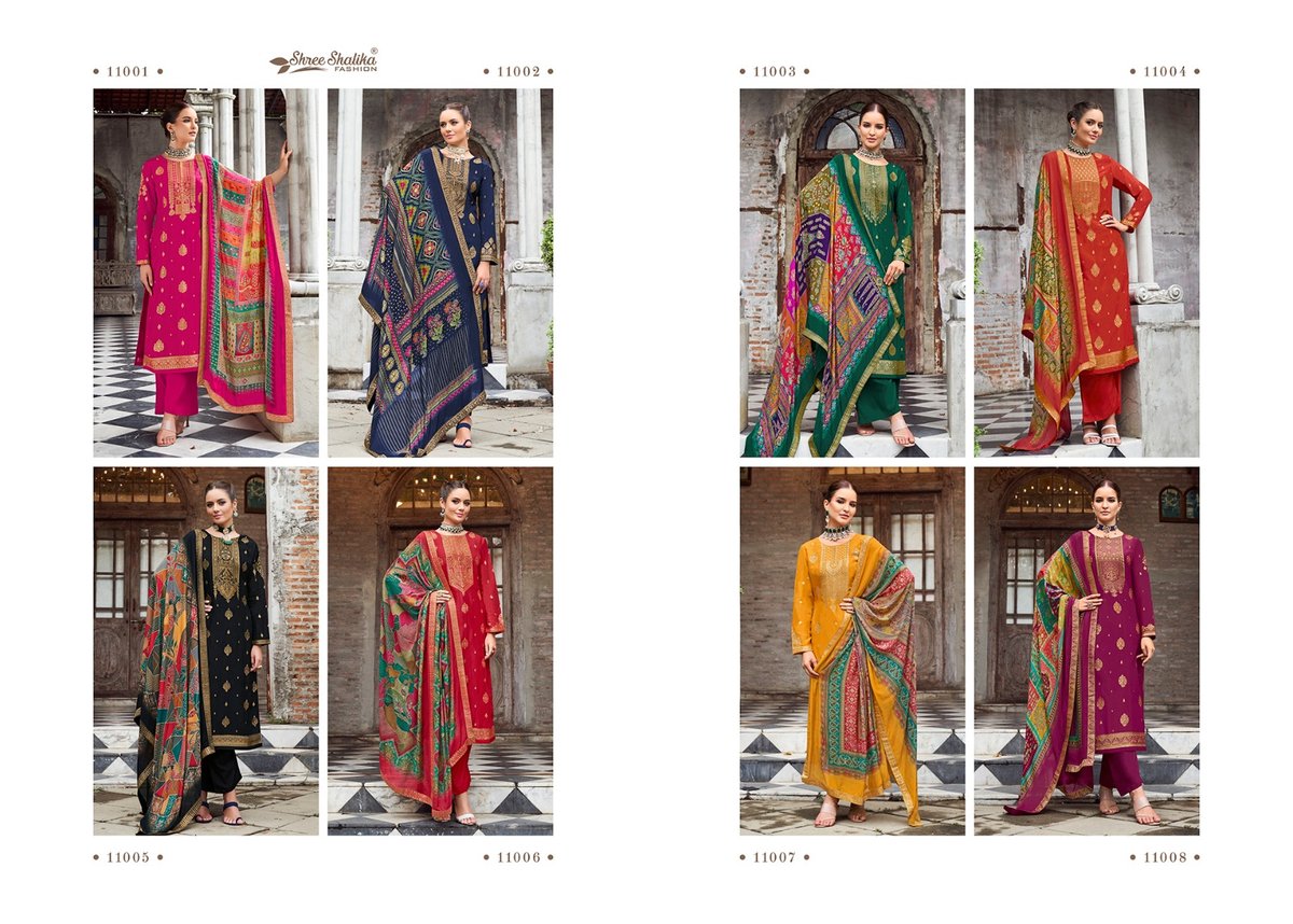 SHREE SHALIKA FASHION MANDAKINI VOL-12 11001 TO 11008 9