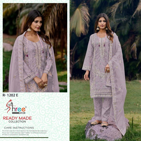 SHREE FAB READY MADE COLLECTION R-1202-E TO 1202-H