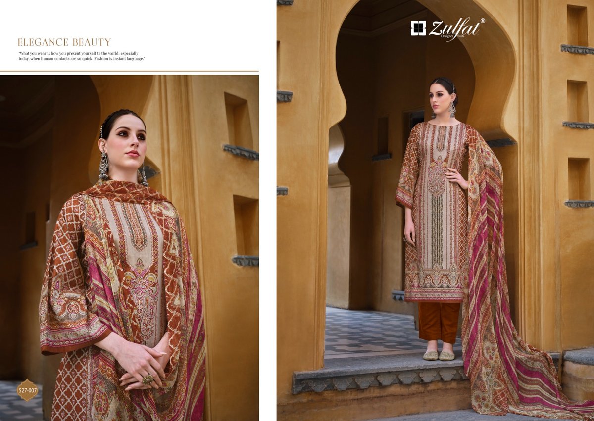 ZULFAT DESIGNER SABIRA 527-001 TO 527-008 7