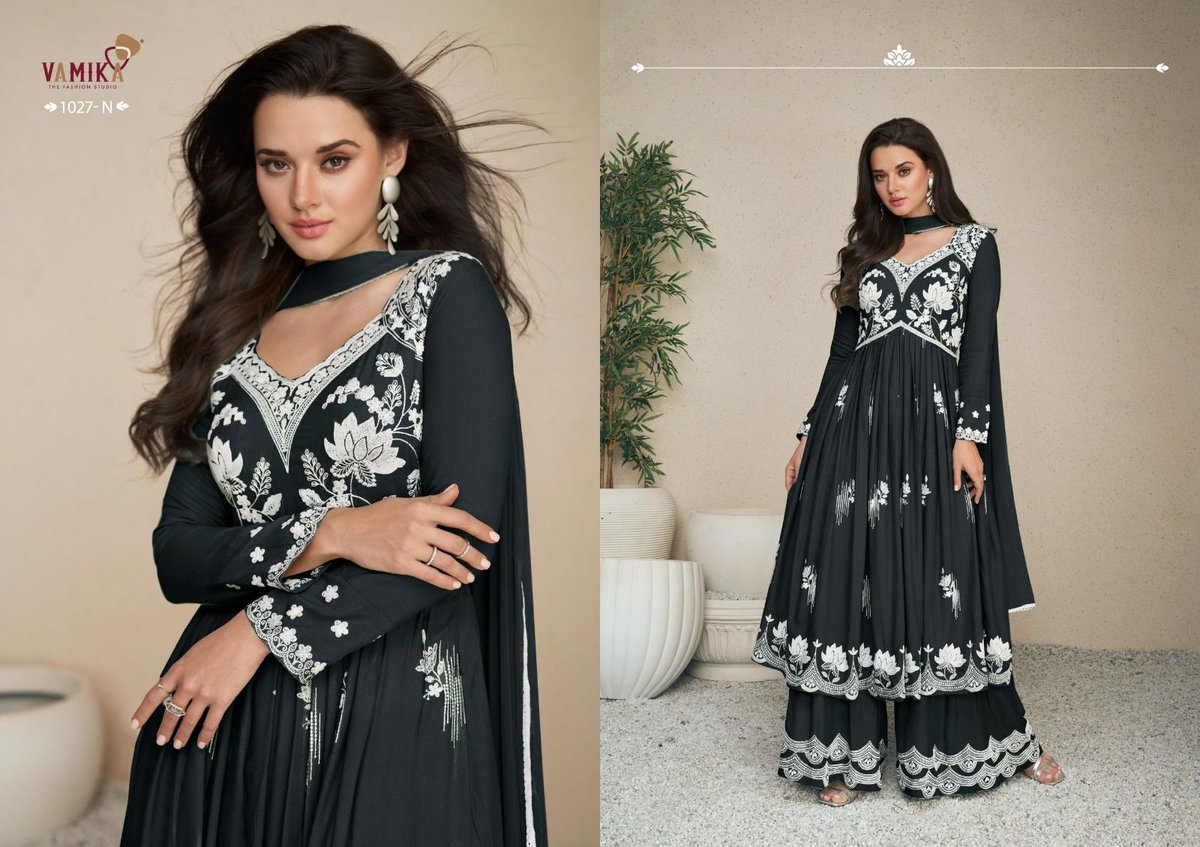Vamika Fashion Lakhnavi Vol-5 Premium 1027 New Colors 3