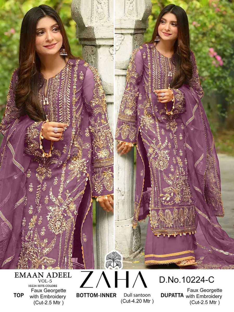 ZAHA EMAAN ADEEL-VOL-5 10224-A TO 10224-D 3