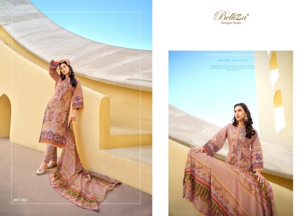 BELLIZA DESIGNER GUZARISH VOL-5 897-001 TO 897-008