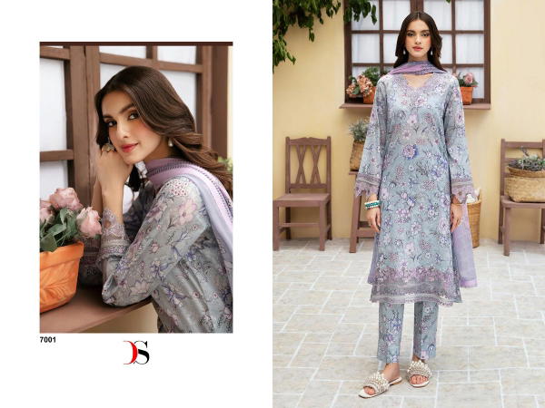 DEEPSY SUITS RAMSHA RUNGREZ 24-2 7001 TO 7007