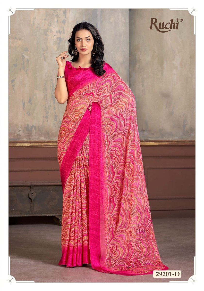 RUCHI SAREE CHERRY-40 29201-A TO 29203-D 4