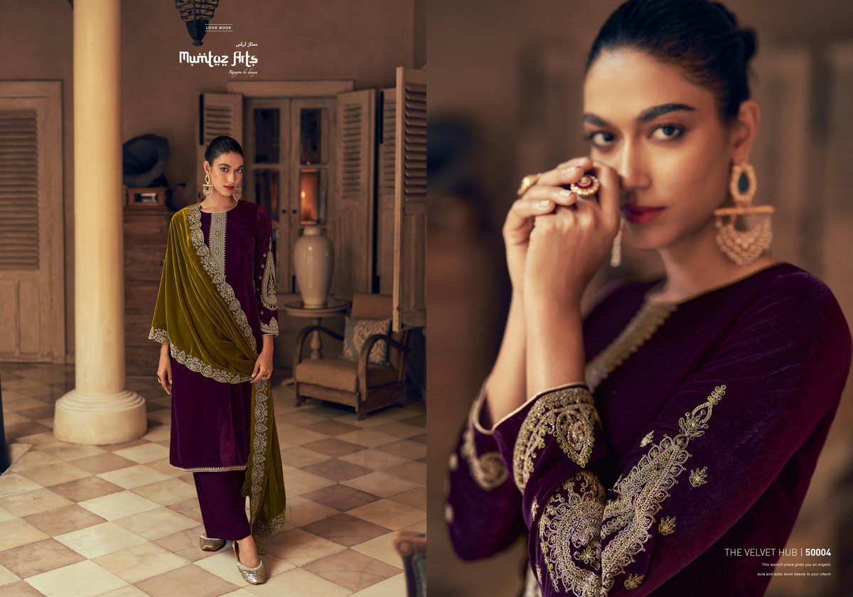 Mumtaz Arts The Velvet Hub 50001-50004 Series 4