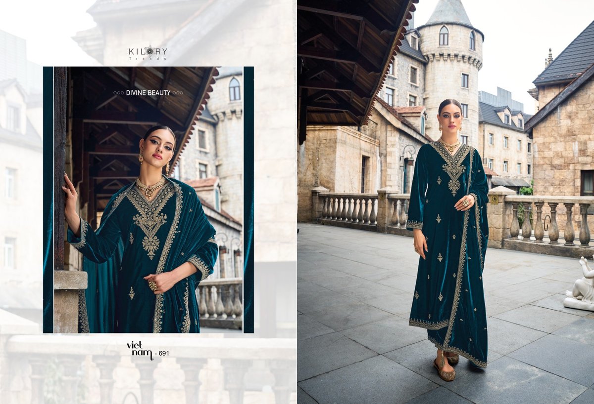 Kilory Trendz Noor-e-Ishq 691-696 Series 1