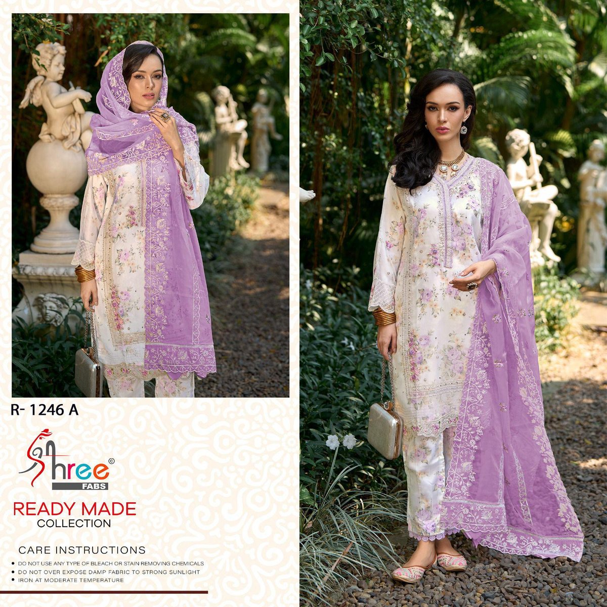 SHREE FAB READY MADE COLLECTION R-1246-A TO R-1246-D 1