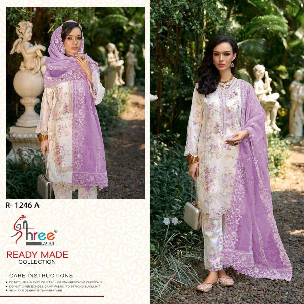 SHREE FAB READY MADE COLLECTION R-1246-A TO R-1246-D