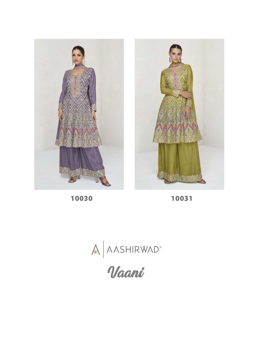 AASHIRWAD CREATION VAANI 10030-10031 3