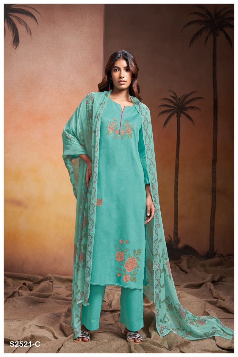GANGA MYLAH S-2521-A TO S-2521-D 3