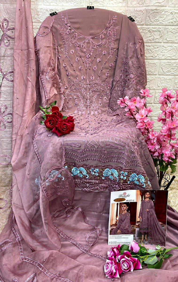 Ramsha Suit R-577 Nx Colors 6