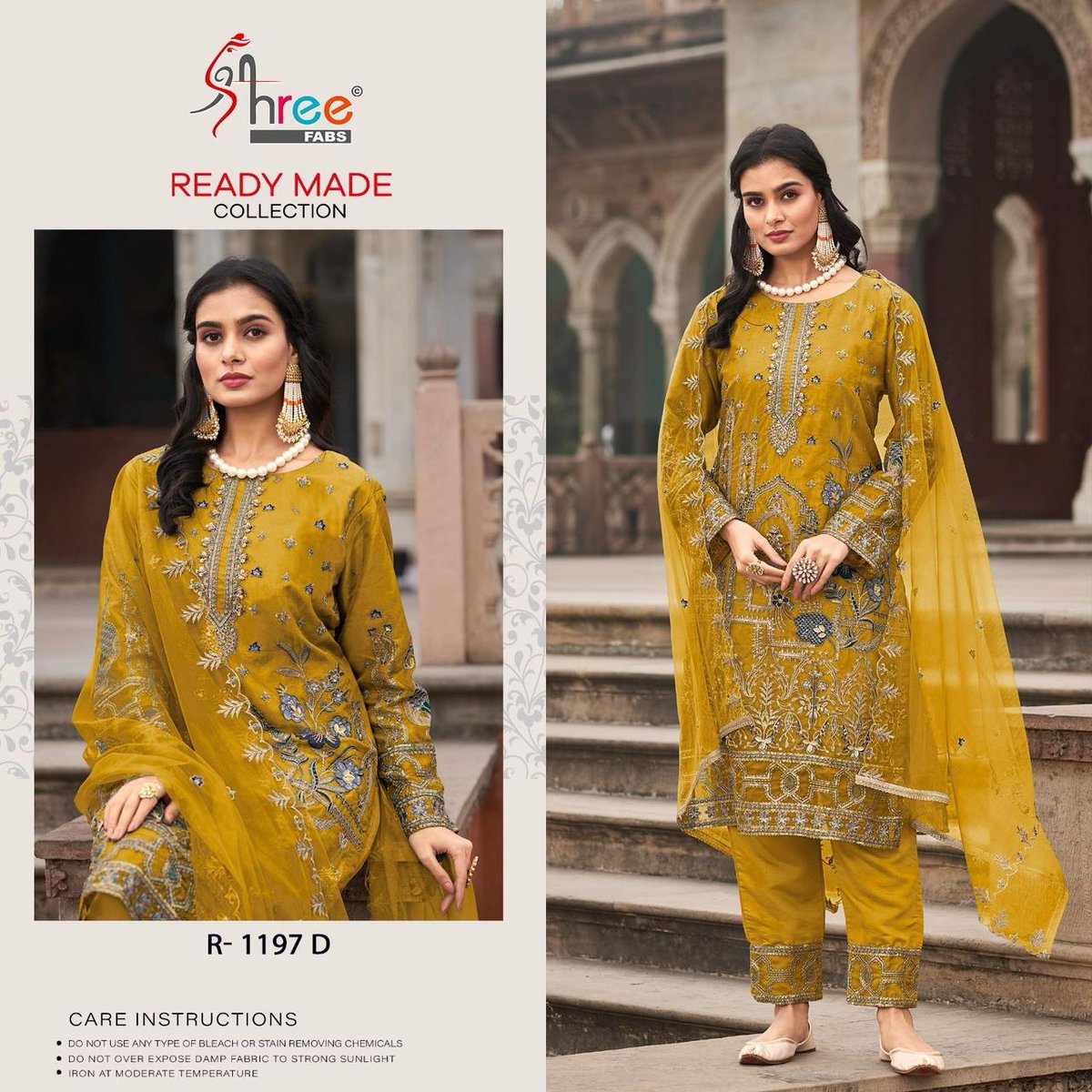 SHREE FAB READY MADE COLLECTION R-1197-A TO R-1197-D 4