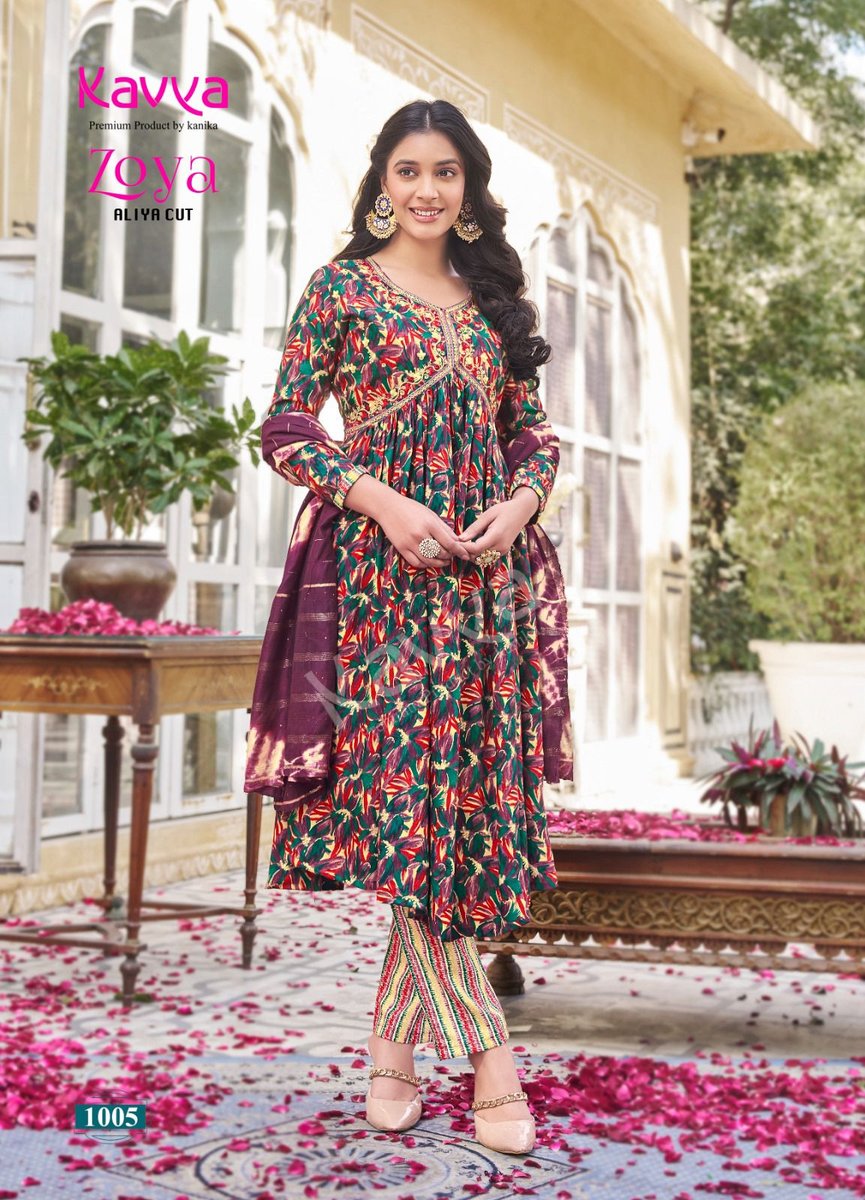 KAVYA ZOYA VOL-01 1001 TO 1010 5
