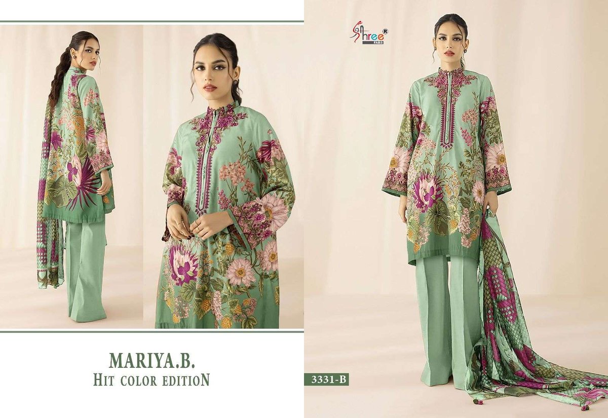 Shree Fab Maria B 3331 Hit Colour Edition 3