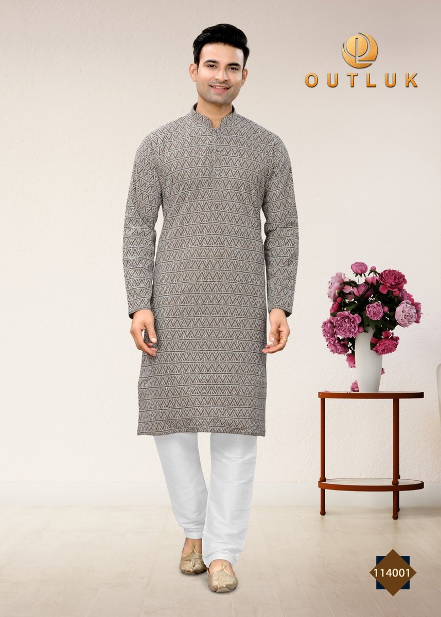 Kurta Pajama Outlook Vol-114 114001-114005 Series 1