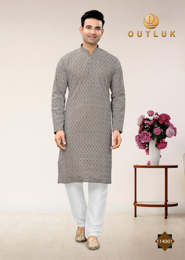 Kurta Pajama Outlook Vol-114 114001-114005 Series