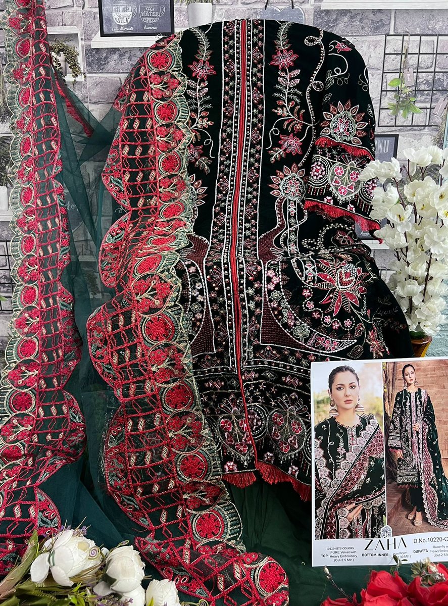 Zaha Aafiya Vol-1 10220 Colors 6