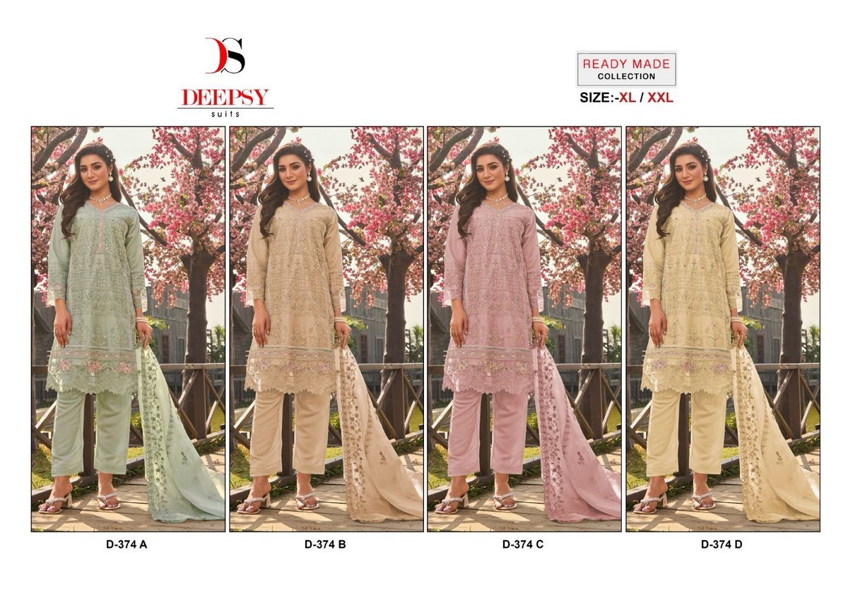 DEEPSY SUITS D-374-A TO D-374-D 5