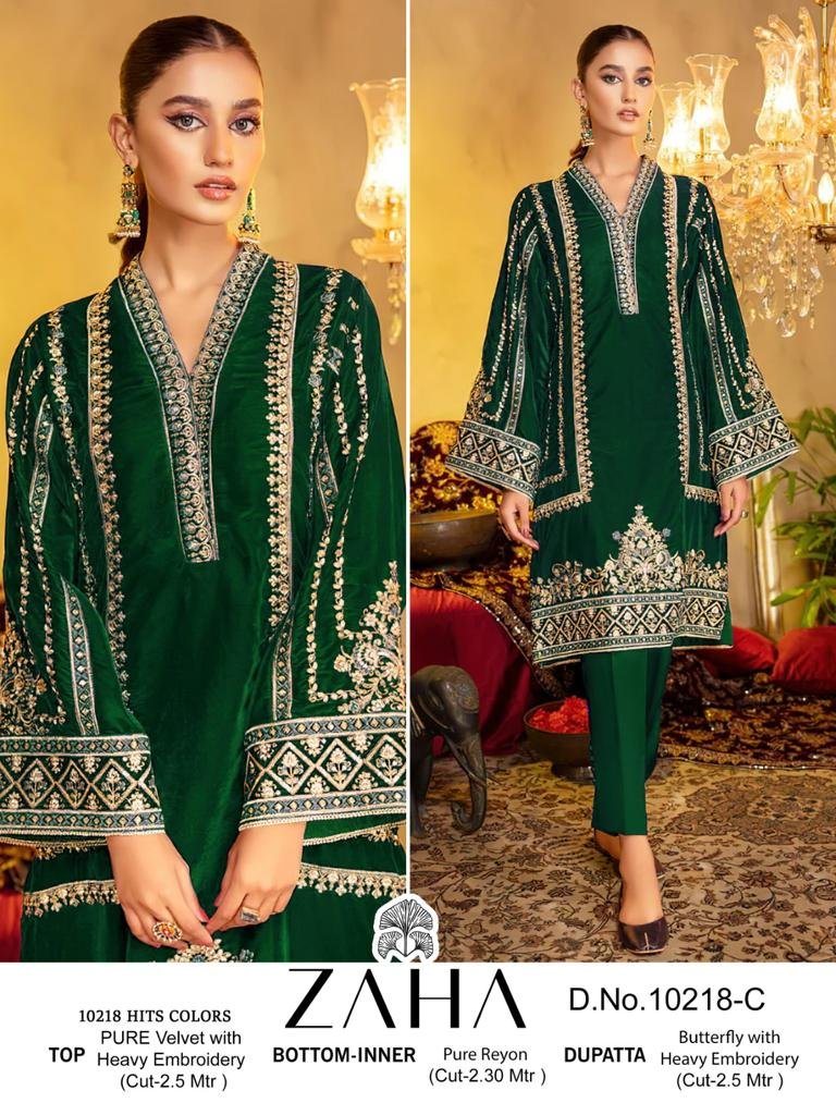 Zaha Aafiya Vol-2 10218 Colors 5