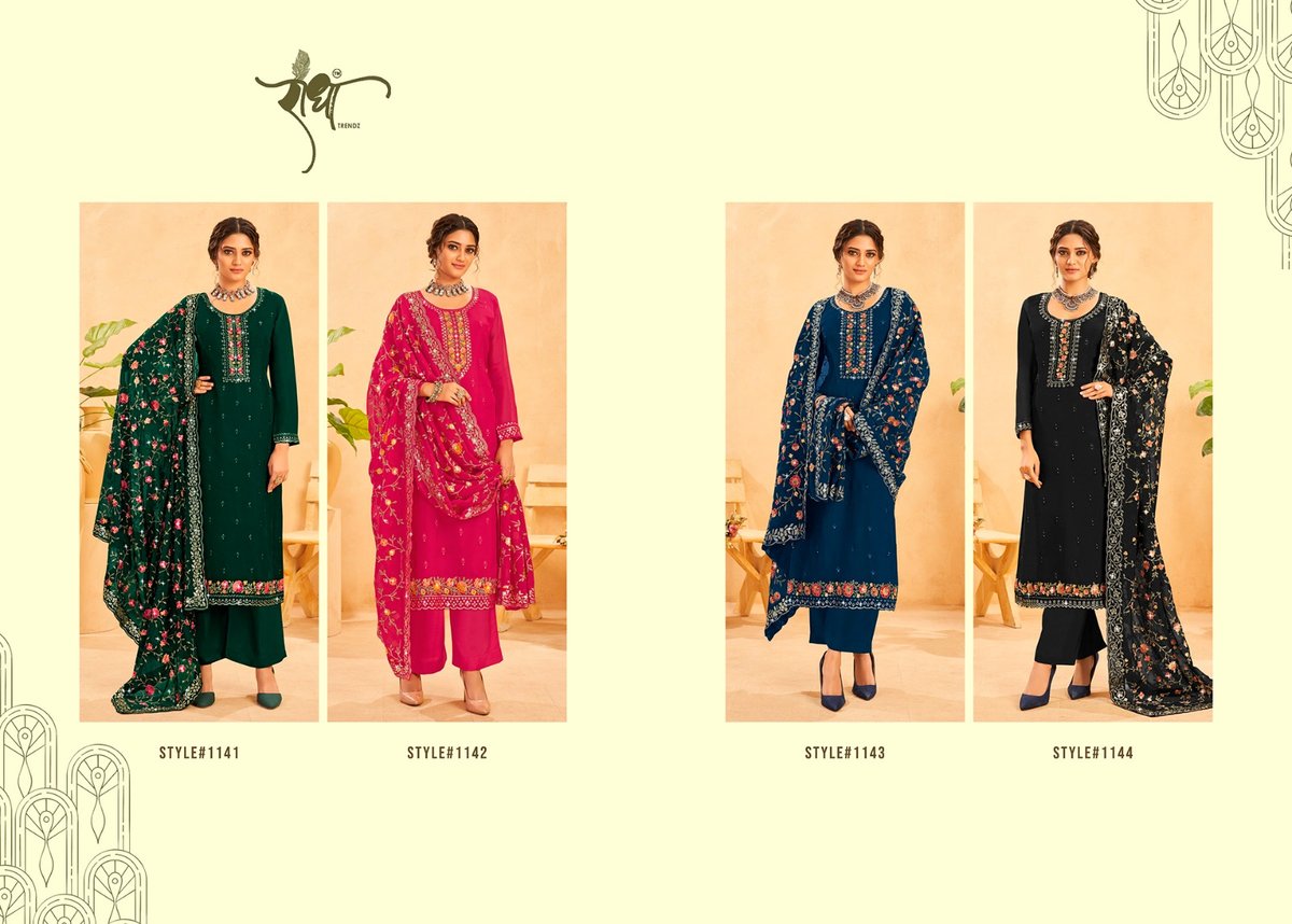 Radha Trendz Kesariya 1141-1144 Series 5