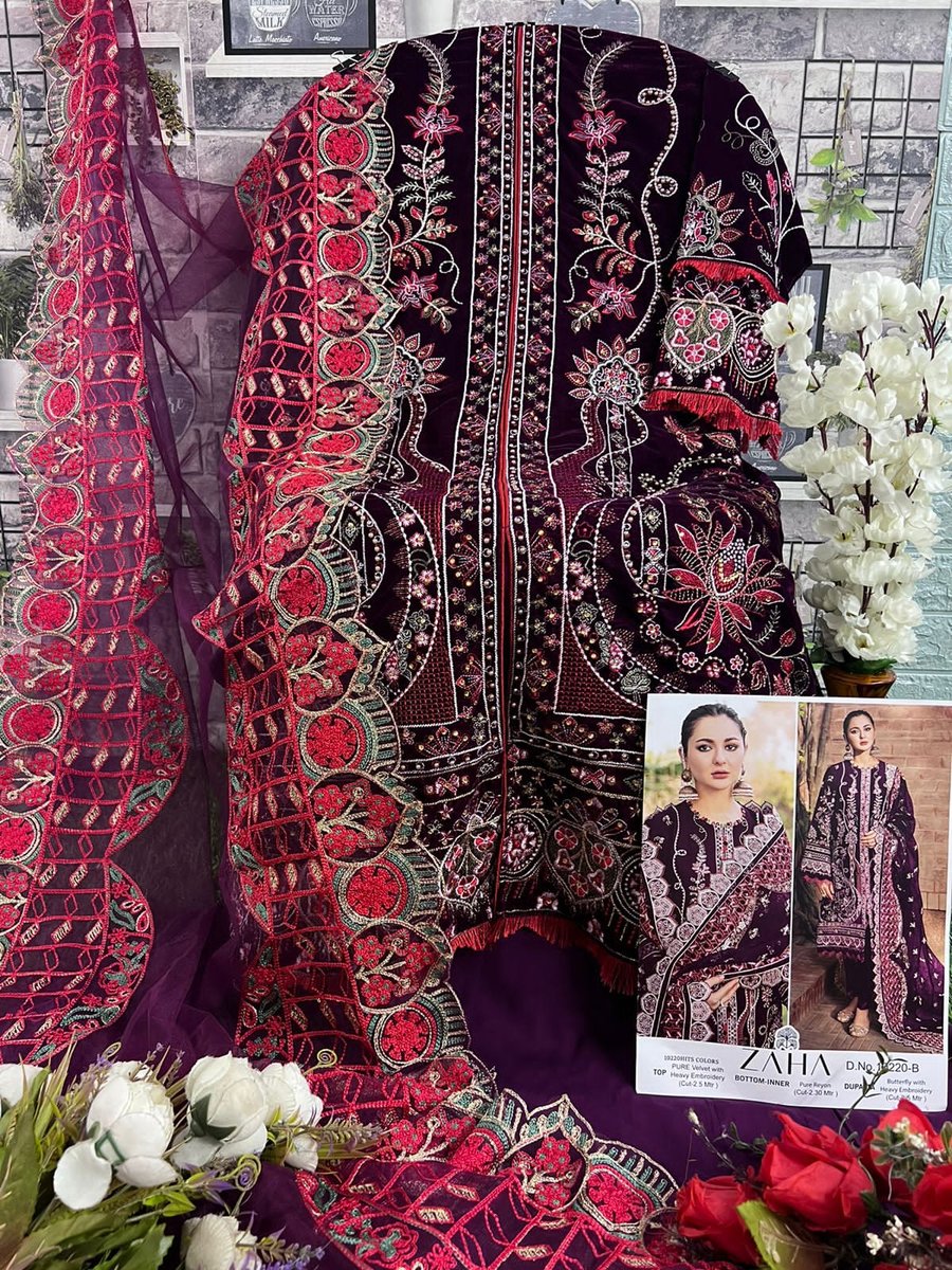 Zaha Aafiya Vol-1 10220 Colors 4