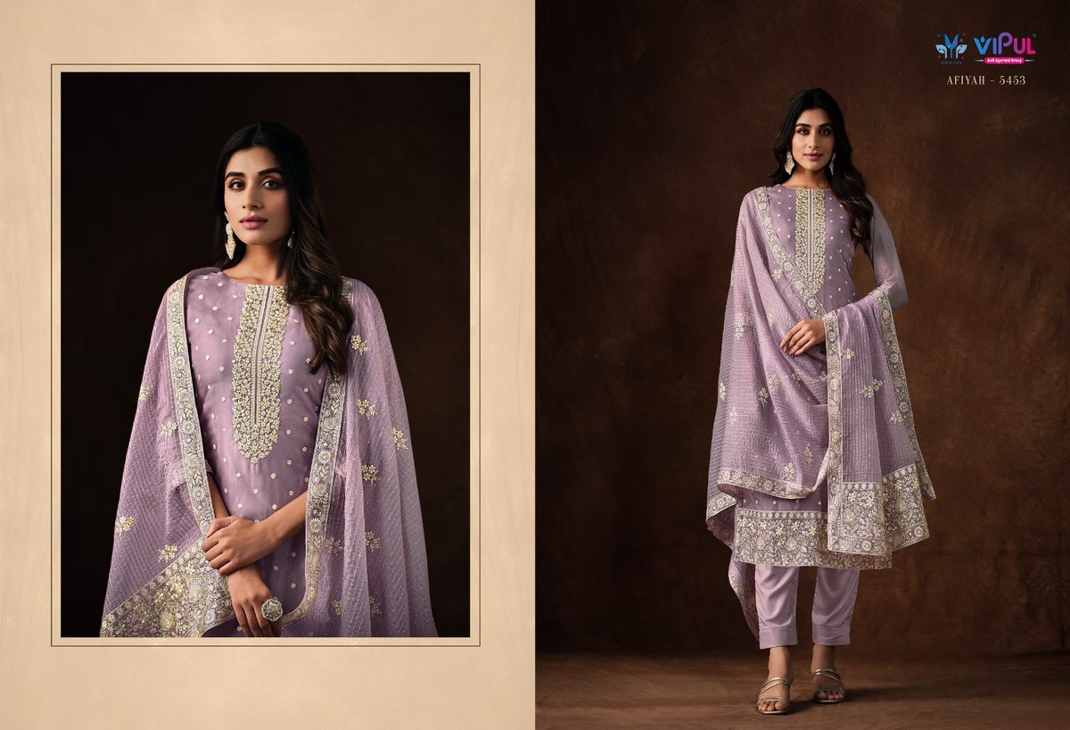 Vipul Fashion Afiyah 5451-5455 Series 3