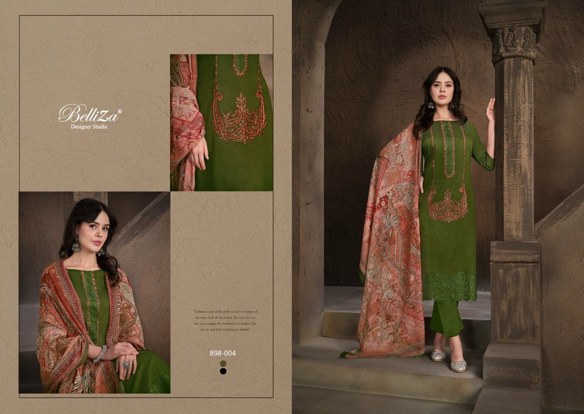 BELLIZA DESIGNER JASHN E ISHQ VOL-4 898-001 TO 898-008 4