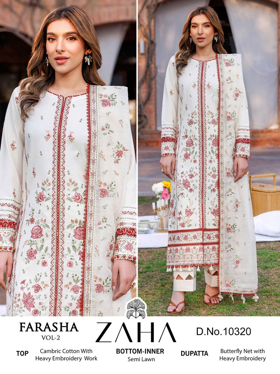 ZAHA FARASHA VOL-2 10318 TO 10321 3