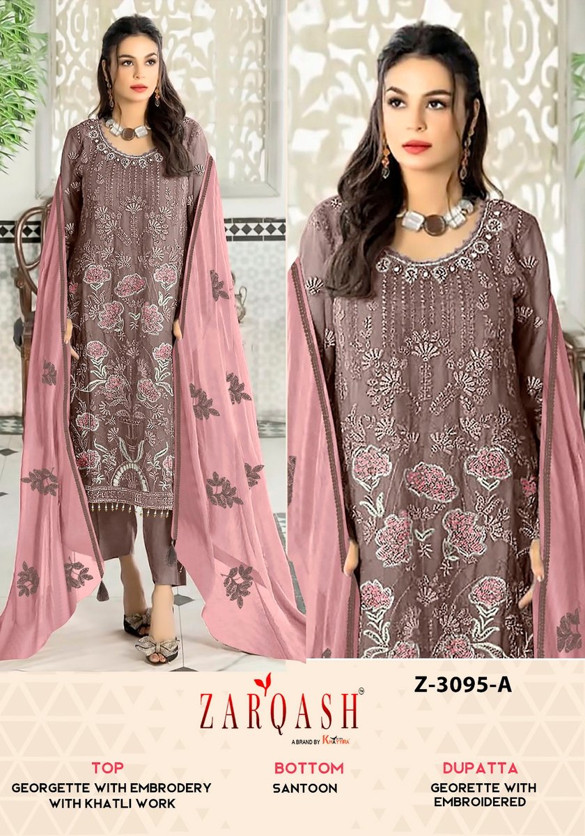 ZARQASH Z-3095-A TO Z-3095-D 1