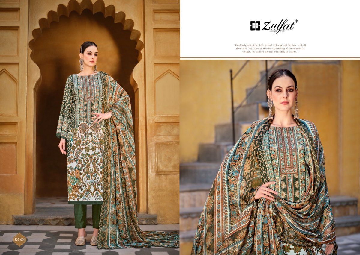 ZULFAT DESIGNER SABIRA 527-001 TO 527-008 4