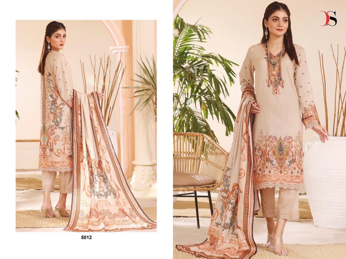 DEEPSY SUITS FIRDOUS LAWN 24 5011 TO 5018 2