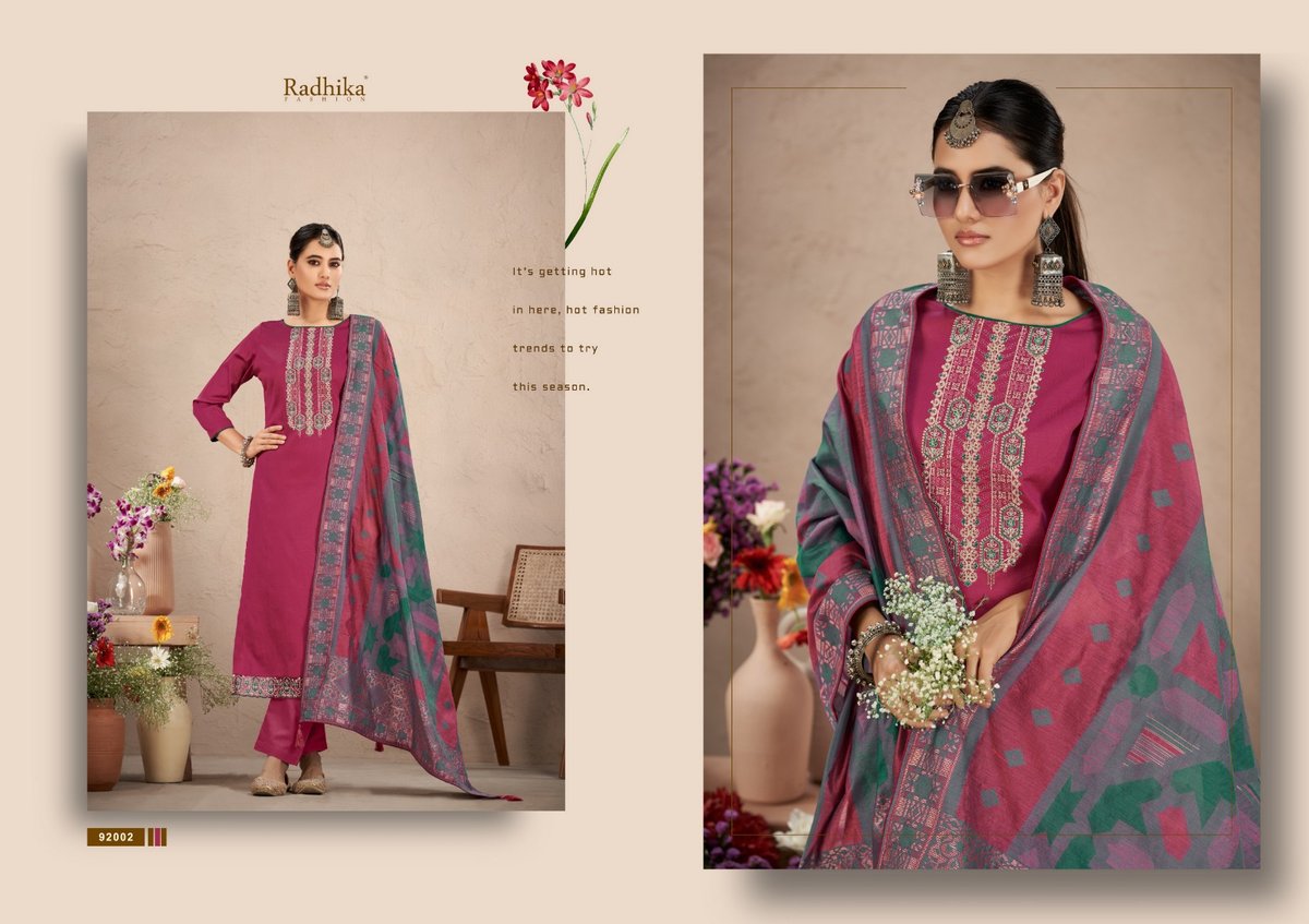 RADHIKA FASHION AZARA BIBO JAAN 92001 TO 92006 2