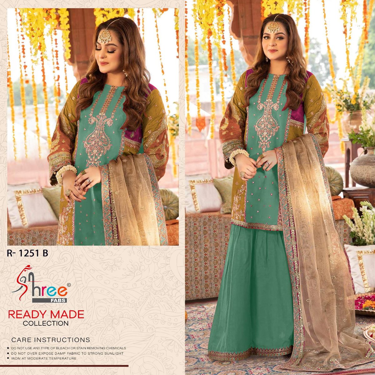 SHREE FAB READY MADE COLLECTION R-1251-A TO R-1251-D 2
