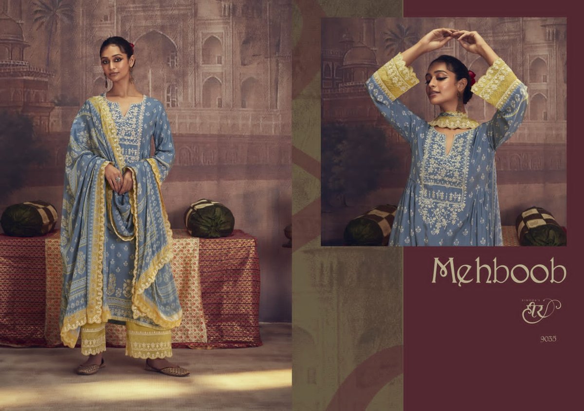 Kimora Fashion Heer Mehboob 9031-9038 Series 5