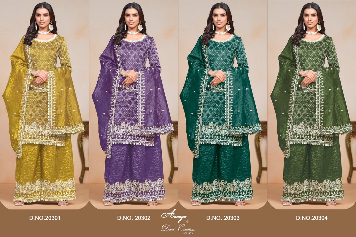 TWISHA AANAYA VOL-203 20301 TO 20304 5