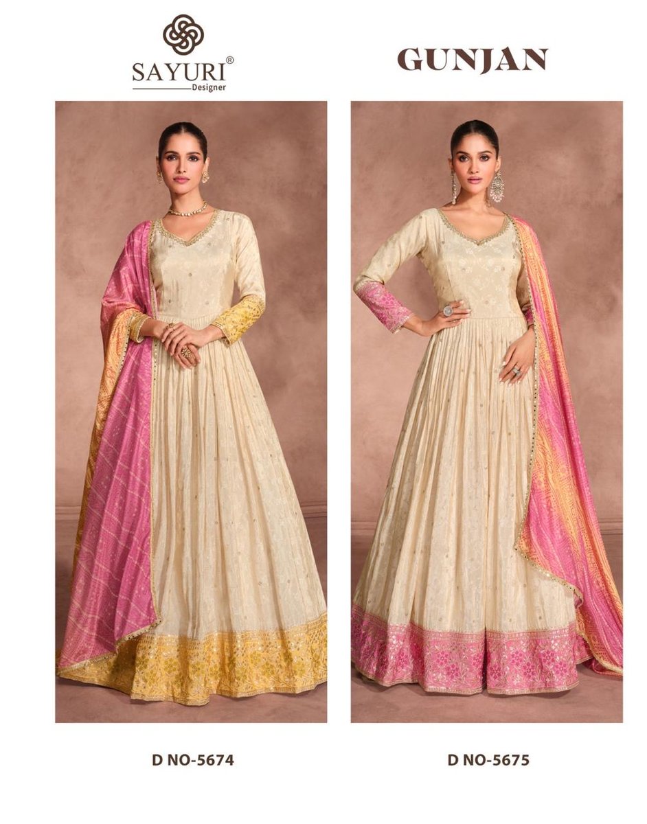 SAYURI DESIGNER GUNJAN 5674-5675 3