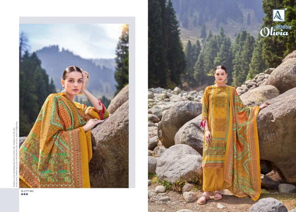 Alok Suit Olivia 1377-001 to 1377-006 Series