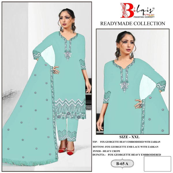 BILQIS READYMADE COLLECTION B-65-A TO B-65-D