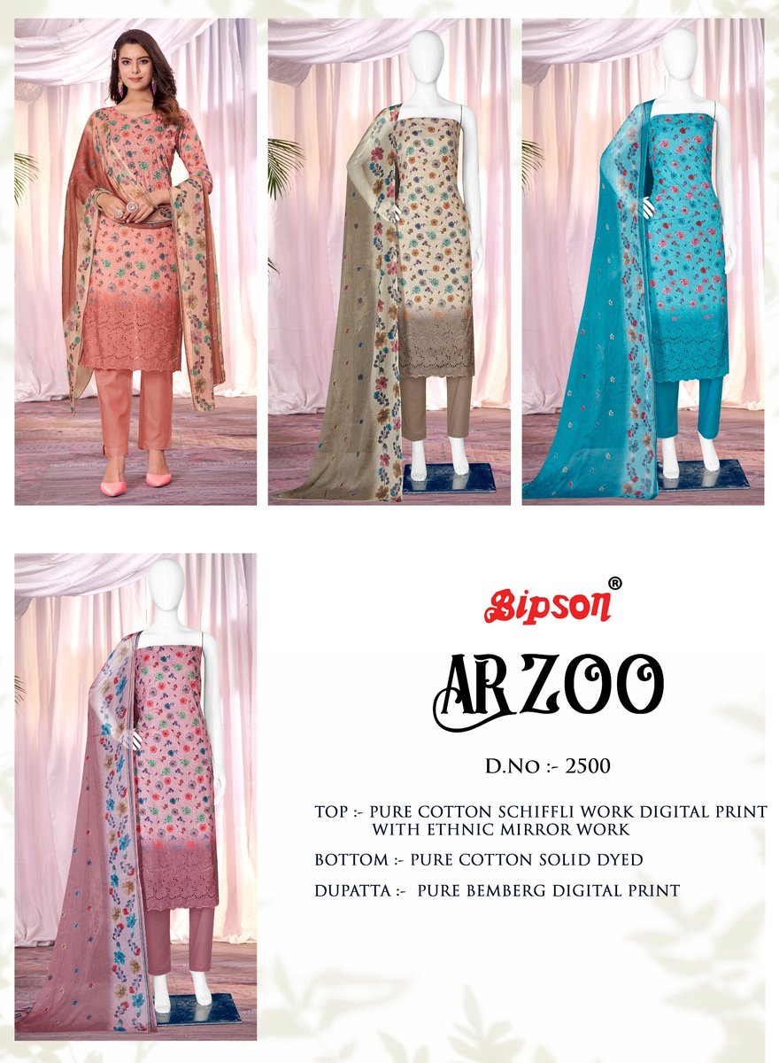 BIPSON PRINTS AARZOO 2500-A TO 2500-D 5