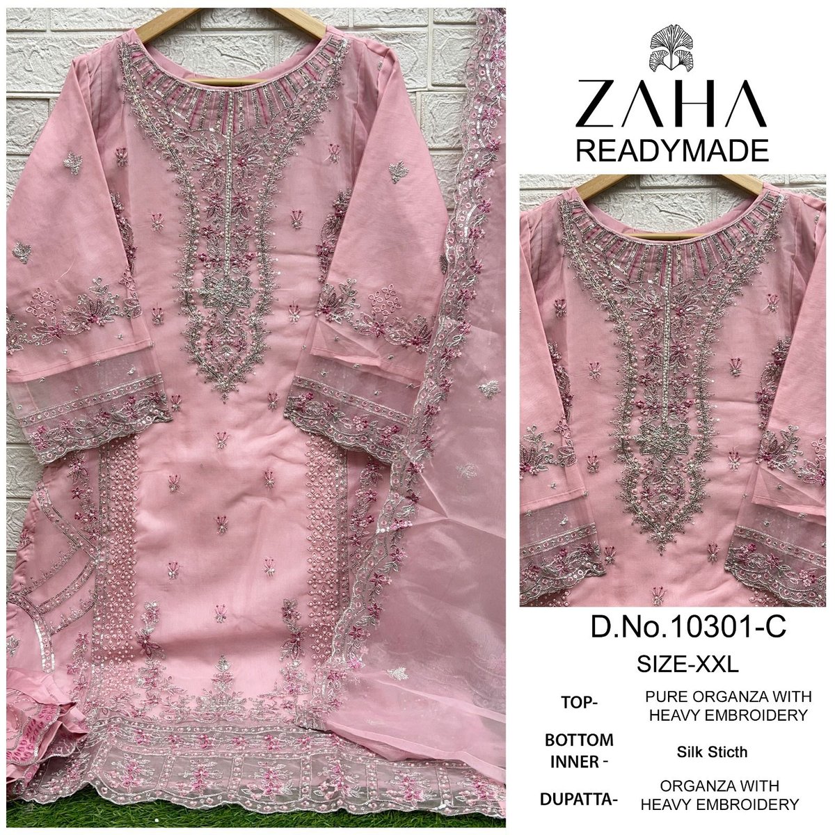 ZAHA READY MADE COLLECTION 10301-A TO 10301-D 3