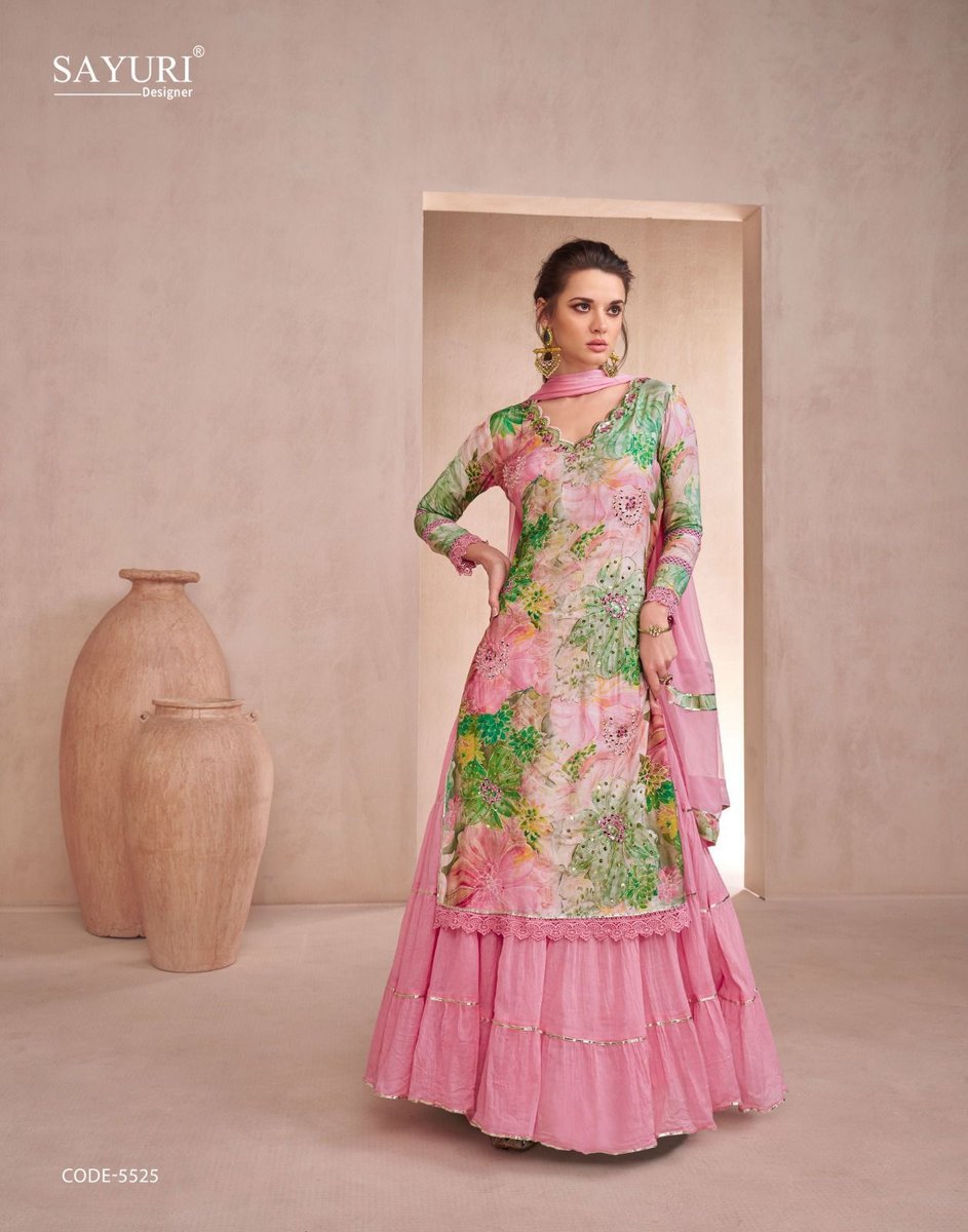 SAYURI DESIGNER DAHLEEZ 5525 TO 5528 5