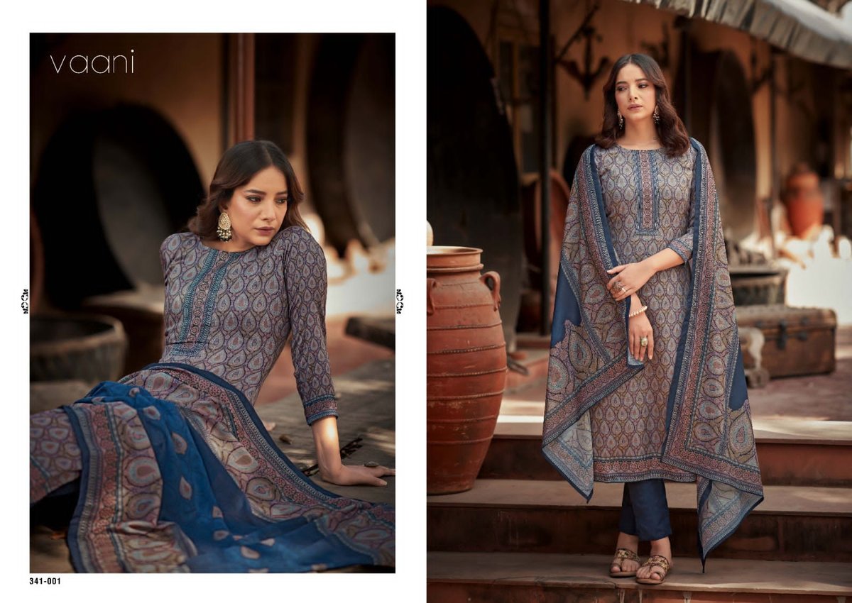 Sargam Prints Vaani 341-001 to 341-006 Series 1